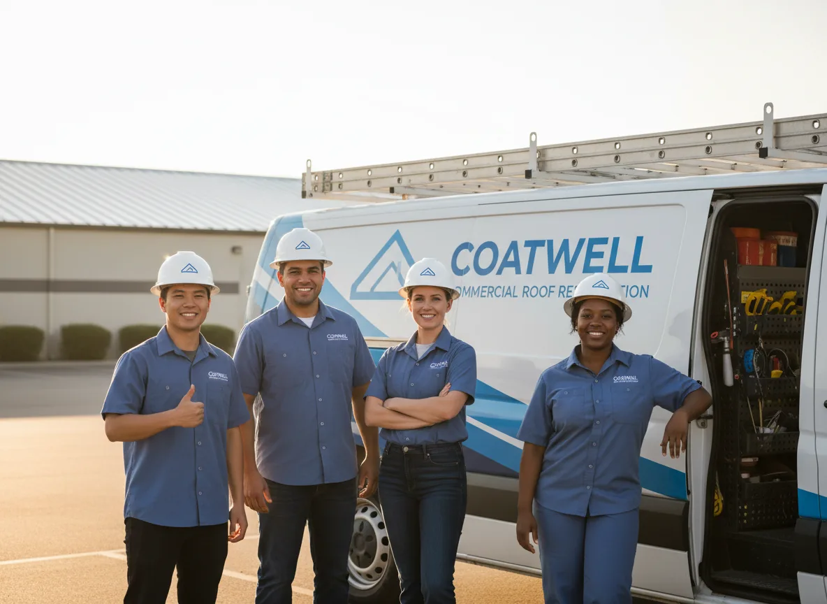 Commercial roof coating company in Anchor, IL